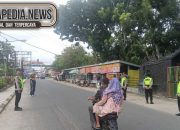 Polsek Madang Suku I Siaga di Taman Singaapure, Pastikan Keamanan Libur Lebaran