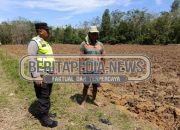 Giat Sambang Polsek Madang Suku I Ke Petani Ubi Kayu, Sinergi Ketahanan Pangan