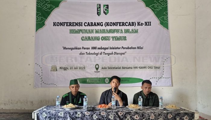 Konfercab ke-XII HMI OKU Timur Resmi Dibuka, Teguhkan Peran sebagai Inisiator Perubahan di Era Disrupsi