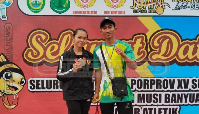 Tekad Kuat, Risa Nur Alif Asal OKU Timur Raih Dua Medali Perak Porprov Sumsel