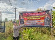 Polsek Madang Suku I Gencarkan Mitigasi Karhutla di Desa Jaya Bakti