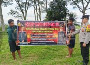 Polsek Madang Suku I Gencarkan Mitigasi Karhutla di Desa Simpang Karta Mulya