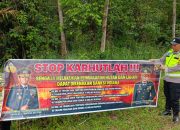 Polsek Madang Suku I Gencarkan Mitigasi Karhutla di Desa Pandansari, Wujud Nyata Kepedulian terhadap Lingkungan