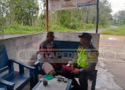 Dekatkan Diri dengan Warga, Polsek Madang Suku I Laksanakan Giat Sambang dan Binluh di Desa Bangsa Negara