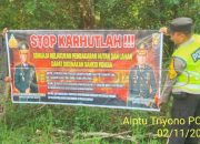 Polsek Madang Suku I Gencarkan Mitigasi Karhutla, Cegah Ancaman Asap dan Kebakaran