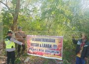 Polsek Madang Suku I Gencarkan Mitigasi Karhutla di Desa Rasuan Darat