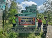 Polsek Madang Suku I Gencarkan Mitigasi Karhutla di Musim Kemarau