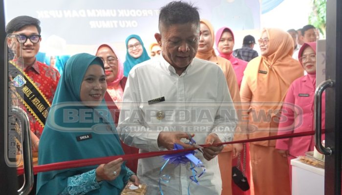 Unik! Warung PKK, Koperasi PKK, dan Program Tukor-Tukoran Diresmikan Bupati, Enos: Angkat Budaya Komering