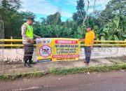 Polsek Madang Suku I Gencarkan Imbauan Larangan Berenang di Sungai Komering