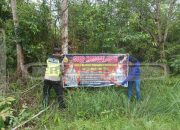 Mitigasi Karhutla: Polsek Madang Suku I Ajak Warga Mendayun Cegah Bakar Lahan