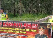 Upaya preventif Polsek Madang Suku I Cegah Kebakaran Hutan dan Lahan Demi Udara Bersih dan Lingkungan Aman