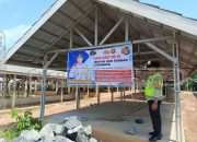 Cegah Aksi Curanmor, Polsek Madang Suku I Pasang Spanduk Himbauan Kamtibmas di Wilayah Hukumnya