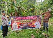 Polsek Madang Suku I Gencarkan Mitigasi Karhutla, Edukasi Warga Cegah Pembakaran Hutan dan Lahan