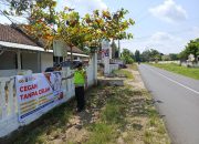 Polsek Madang Suku I Pasang Spanduk “Cegah Tanpa Celah” untuk Wujudkan Kamtibmas Kondusif