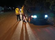 Bhabinkamtibmas Polsek Madang Suku I Gelar KRYD Malam Antisipasi Tindak Pidana Jalanan