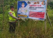 Bhabinkamtibmas Polsek Madang Suku I Sosialisasikan Antisipasi Curanmor kepada Warga