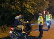 Polsek Madang Suku I Gelar KRYD Patroli dan Razia Malam untuk Antisipasi Kejahatan Jalanan