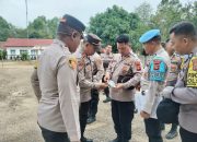 Polsek Madang Suku I Gelar Technical Inspection untuk Perkuat Disiplin dan Profesionalitas Personel