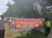 Bhabinkamtibmas Polsek Madang Suku I Aktif Sosialisasikan Himbauan Cegah Karhutla