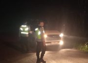 Polsek Madang Suku I Gelar KRYD Patroli dan Razia Malam, Persempit Ruang Gerak Pelaku Kejahatan