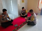 Aiptu Zulkarnaen Pimpin Khotmil Qur’an dan Doa Bersama di Mapolsek Madang Suku I