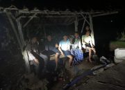 Bripka Bobi Juanda Monitoring Ronda Malam, Perkuat Keamanan Lingkungan di Wilayah Polsek Madang Suku I