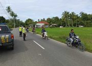 Polsek Madang Suku I Gelar KRYD Patroli Rawan Kecelakaan dan Antisipasi 3C di Jalan Raya Komering