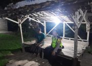 Brigpol Suyudi Monitoring Ronda Malam dan Siskamling Demi Kondusifkan Kamtibmas