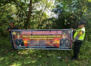 Bhabinkamtibmas Polsek Madang Suku I Sosialisasikan Pencegahan Karhutla