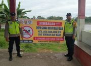 Aiptu Zulkarnaen Imbau Warga Tidak Mandi dan Berenang di Sungai