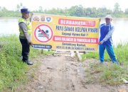 Antisipasi Bahaya Tenggelam, Polsek Madang Suku I Gencarkan Sosialisasi Larangan Berenang di Sungai
