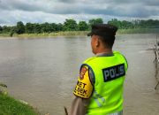 Polsek Madang Suku I Monitoring Debit Air Sungai Komering, Situasi Masih Aman dari Banjir