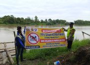 Bhabinkamtibmas Polsek Madang Suku I Sosialisasikan Bahaya Mandi dan Berenang di Sungai
