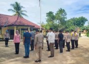 Kapolsek Madang Suku I Pimpin Apel Pagi di Mapolsek