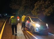 Aiptu Andres Pimpin Patroli dan Razia Malam di Wilayah Madang Suku I