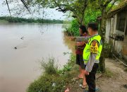 Debit Air Sungai Komering Menurun, Pemukiman Warga Desa Rasuan Masih Aman dari Banjir