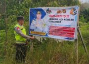 Aipda Saleh Sosialisasikan Himbauan Cegah Curanmor di Wilayah Polsek Madang Suku I