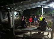 Personel Polsek Madang Suku I Monitoring Ronda Malam, Pastikan Wilayah Tetap Kondusif