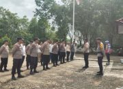 Kapolsek Madang Suku I Pimpin Apel Pagi, Tegaskan Kesiapan Personel