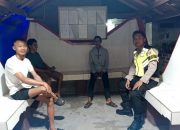 Perkuat Keamanan Lingkungan, Polsek Madang Suku I Monitoring Ronda Malam Masyarakat