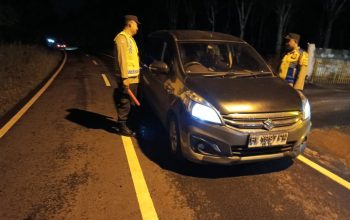 Bripka Bobi Juanda Gelar Patroli dan Razia Malam di Wilayah Polsek Madang Suku I