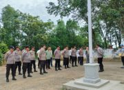 Iptu Sugeng Bintoro Pimpin Apel Pagi di Mapolsek Madang Suku I