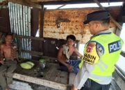 Aipda Saleh Sambangi Warga, Perkuat Kamtibmas di Madang Suku I