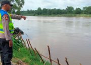 Polsek Madang Suku I Monitoring Debit Air Sungai Komering, Kondisi Masih Aman