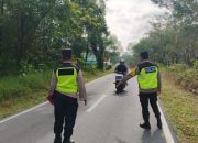Aipda Arif Budiman Pimpin Patroli dan Razia Siang di Wilayah Polsek Madang Suku I