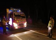 Persempit Ruang Gerak Kejahatan, Aipda Saleh Pimpin KRYD Patroli dan Razia Malam