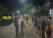Aiptu Andres Monitoring Ronda Malam Warga, Kamtibmas Wilayah Madang Suku I Tetap Kondusif