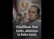 Noe Letto Buka Suara: Klarifikasi Peran sebagai Tenaga Ahli Dewan Pertahanan Nasional