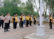 Iptu Sugeng Bintoro Pimpin Apel Pagi di Mapolsek Madang Suku I