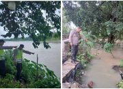 Curah Hujan Tinggi, Polsek Madang Suku I Intensifkan Monitoring Sungai Komering — Macak